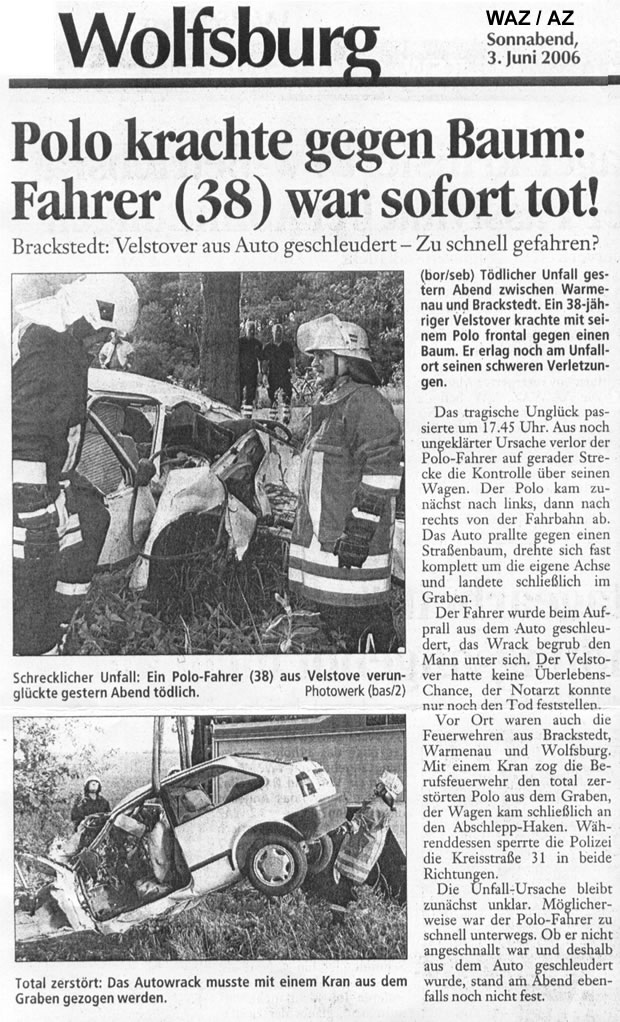 Zeitungsartikel